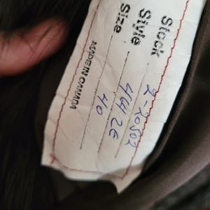 Mink full length coat